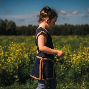 Manymonths fantasy collection - Tunique médiévale en laine mérinos enfant