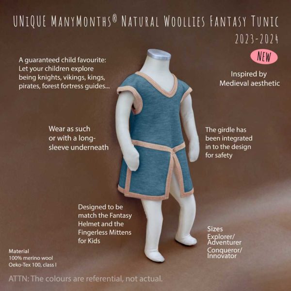 tunique fantasy manymonths laine mérinos fantasy tunic