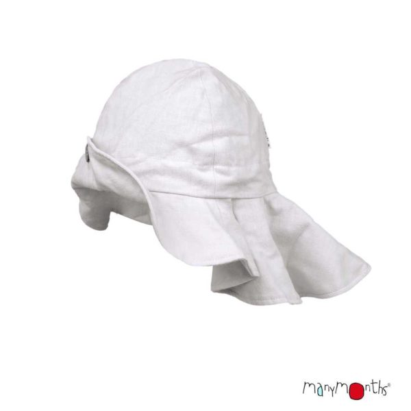 chapeau WAVE ManyMonths bébé enfant évolutif été chanvre coton bio ManyMonths ECO Hempies écru naturel