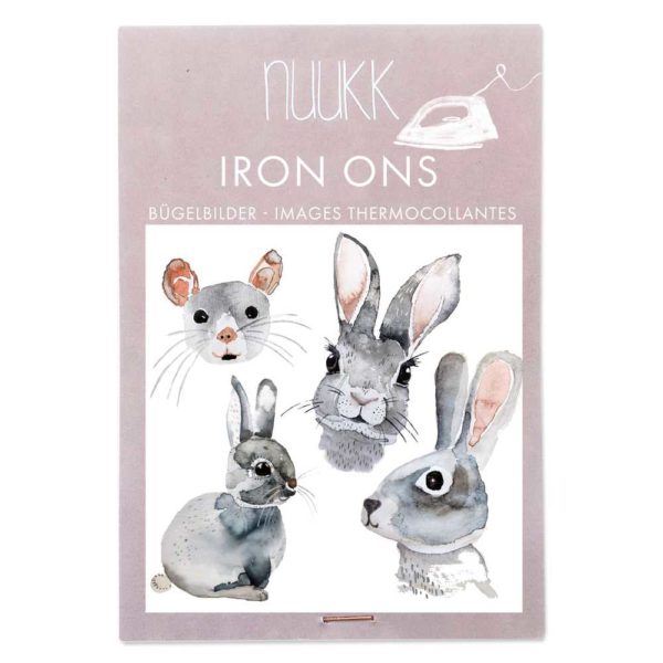 patch thermocollant réparation vêtements enfants NUUKK lapins