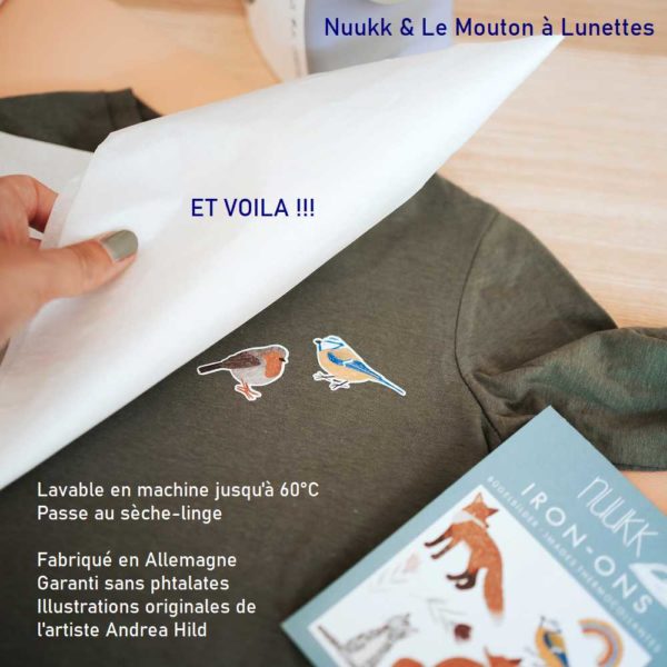 Patches thermocollants pour rénovation et décoration textile - NUUKK – Image 9