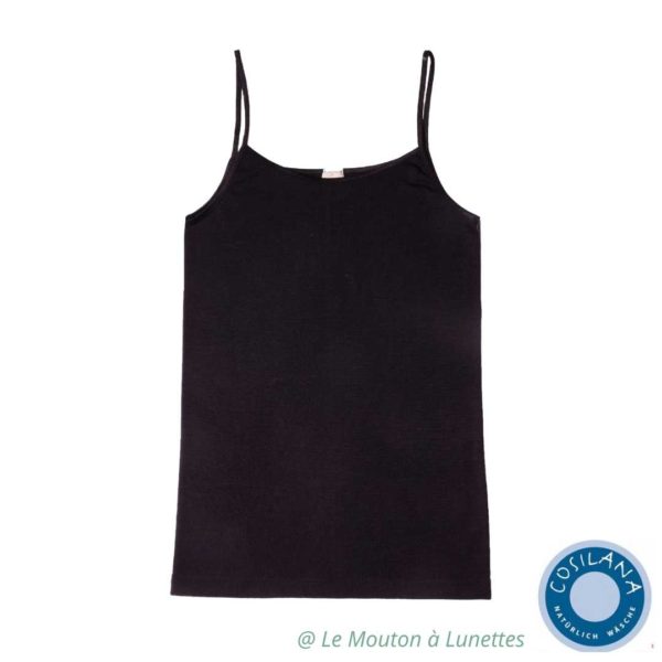 Caraco en laine mérinos bio et soie pour femme - COSILANA – Image 4