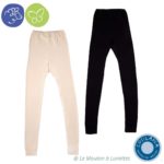 Cosilana leggings femme laine merinos soie