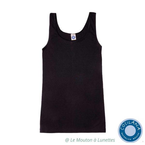 Débardeur femme laine mérinos bio et soie - COSILANA – Image 5