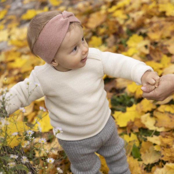 pullover bébé laine mérinos tricot bio disana naturel mixte