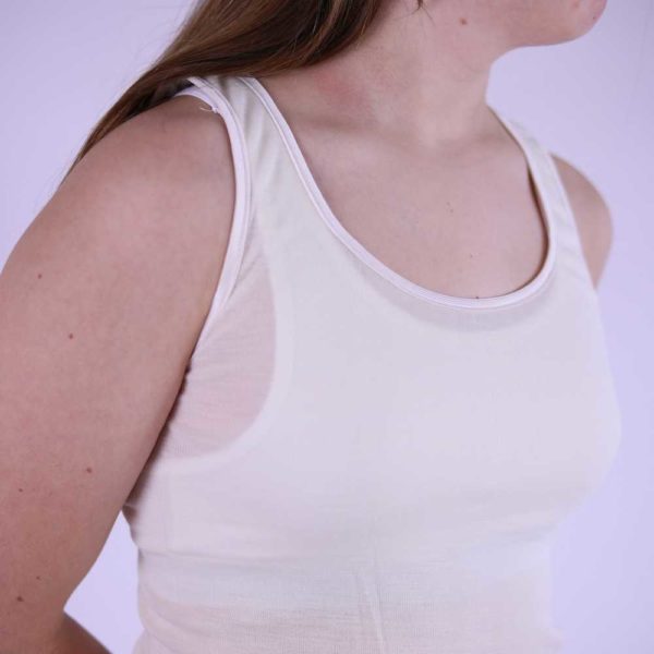 Débardeur femme laine mérinos bio et soie - COSILANA – Image 3