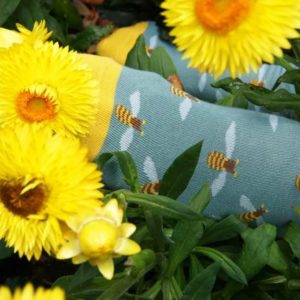 chaussettes abeilles en coton bio fraulein prusselise enfant et adulte