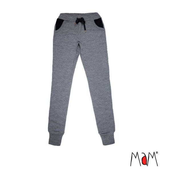 pantalon joggers en laine mérinos pour femme MaM