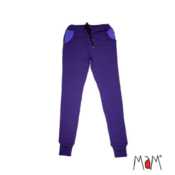 pantalon joggers en laine mérinos pour femme MaM