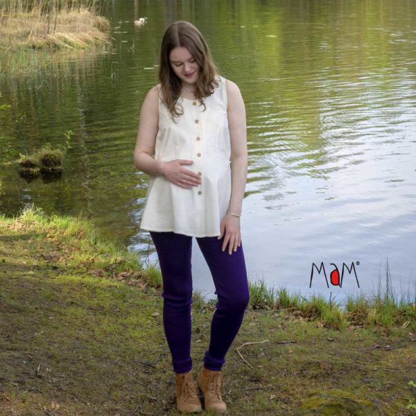 leggings MaM femme laine mérinos grossesse