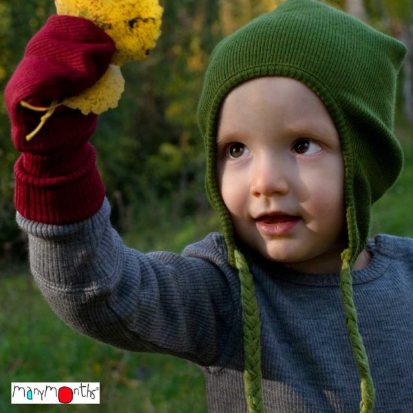 Bonnet en laine mérinos ManyMonths - Earflap beanie enfant – Image 5