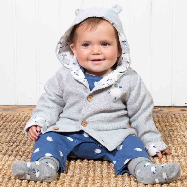 Salopette bébé en coton bio Kite clothing - motifs moutons – Image 2