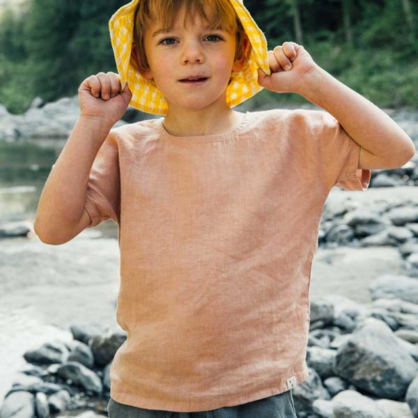 T-shirt en lin manches courtes - Matona – Image 7