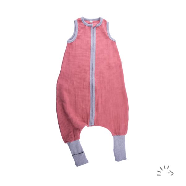 gigoteuse été à pieds pour bébé et enfant sac de couchage en mousseline de coton bio popolini iobio