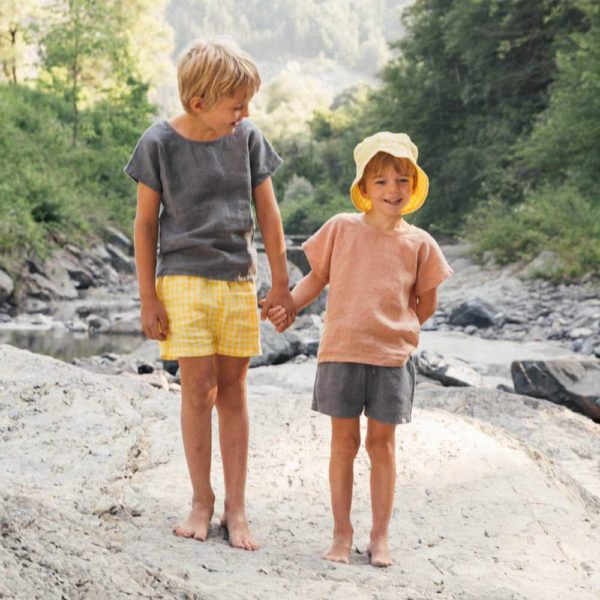 T-shirt en lin manches courtes - Matona – Image 4