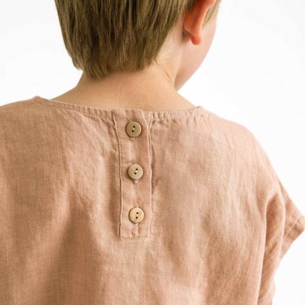 T-shirt en lin manches courtes - Matona – Image 5