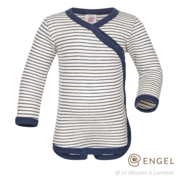Body croisé en laine et soie - ENGEL NATUR – Image 6