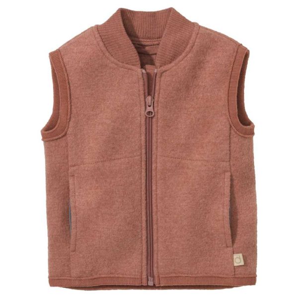 Veste sans manches en laine bouillie bio enfant - Nouveauté DISANA – Image 13