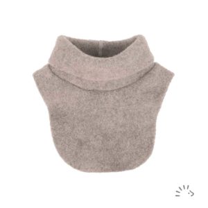 cache-cou laine polaire popolini iobio pour enfant col chaud et couvrant sable