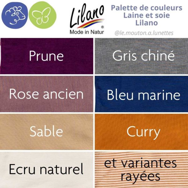 Couverture naissance laine et soie - LILANO – Image 5