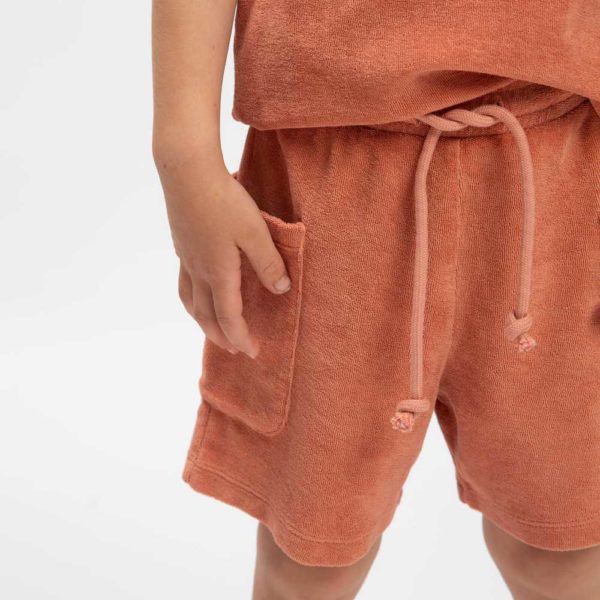 Short en éponge de coton bio pour enfant - Matona – Image 2