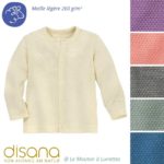 disana cardigan ete laine merinos leger bebe enfant