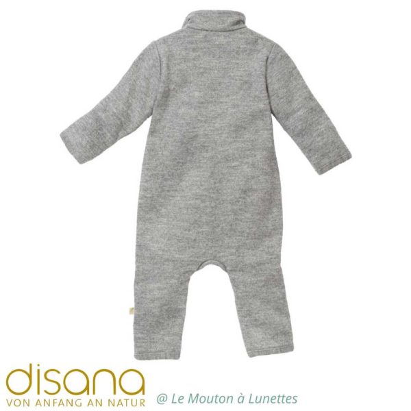 Combinaison bébé DISANA en fine laine bouillie bio 4 saisons – Image 9