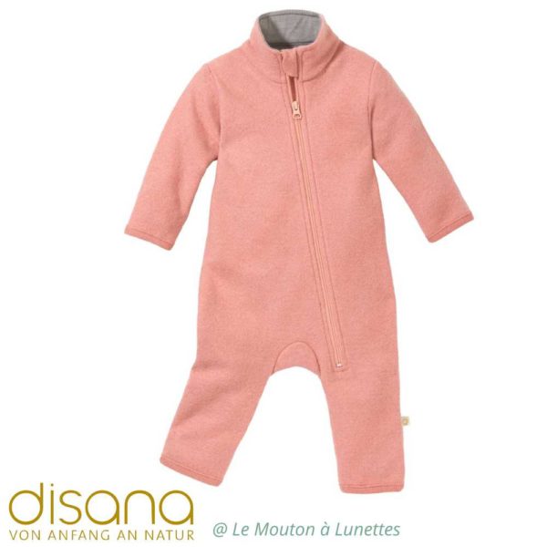 Combinaison bébé DISANA en fine laine bouillie bio 4 saisons – Image 7