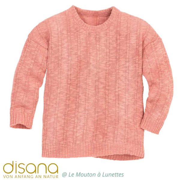 Pullover en lin et coton bio enfant DISANA - Nouveauté ! – Image 8