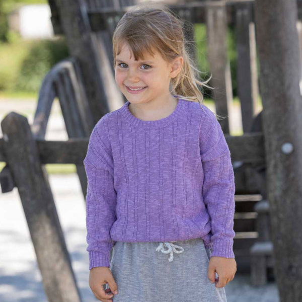 Pullover en lin et coton bio enfant DISANA - Nouveauté ! – Image 5