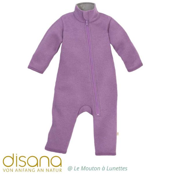Combinaison bébé DISANA en fine laine bouillie bio 4 saisons – Image 8