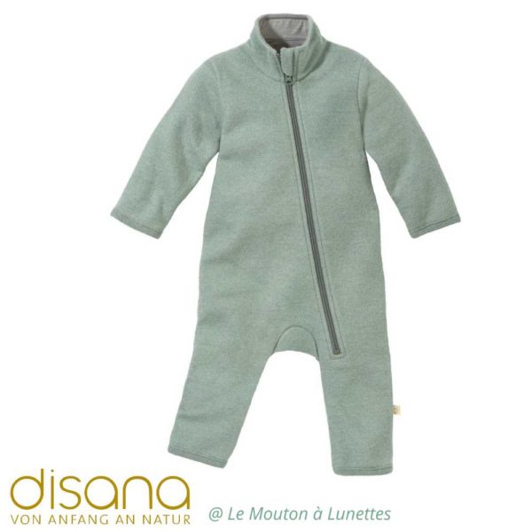 Combinaison bébé DISANA en fine laine bouillie bio 4 saisons – Image 6