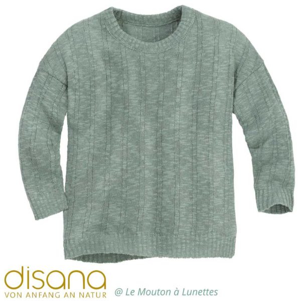Pullover en lin et coton bio enfant DISANA - Nouveauté ! – Image 7